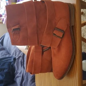 Free People leather boots size 39. Like US women's size 9.
